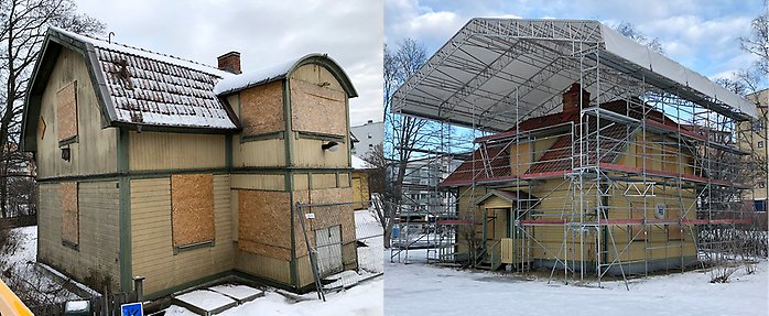 Lilla Henriksborg och Villa Korpkulla
