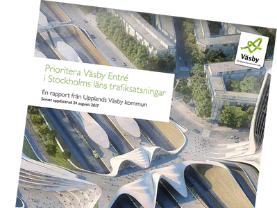 Prioritera Väsby Entré i Stockholms läns trafiksatsningar